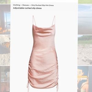 Wilfred light pink silk dress, never worn, still with tags